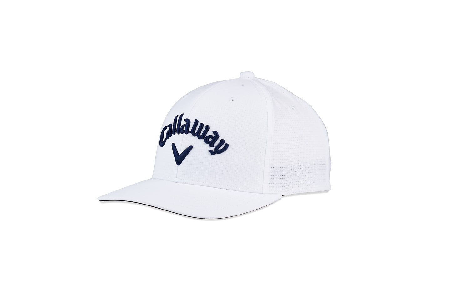 An image of Callaway Performance Pro Hat - White / Navy on a white background