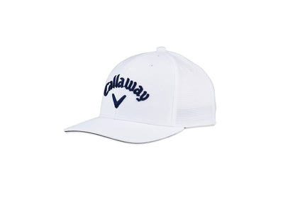An image of Callaway Performance Pro Hat - White / Navy on a white background