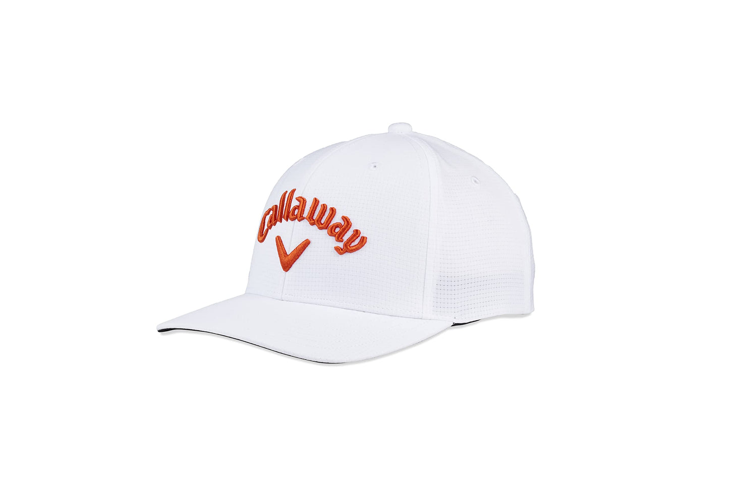 An image of Callaway Performance Pro Hat - White / Orange on a white background