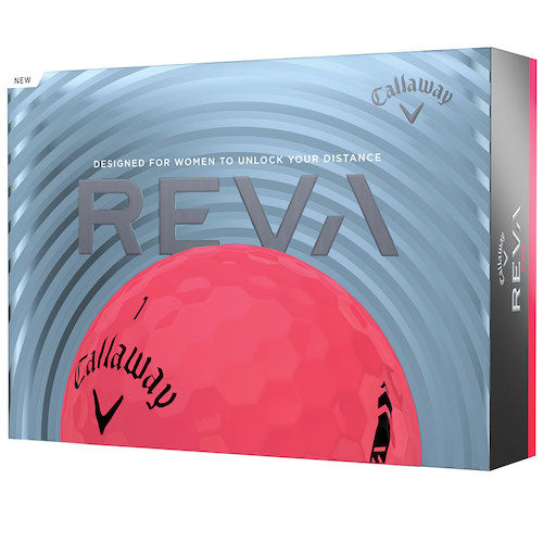Callaway Women's Reva Pink Golf Balls - Dozen