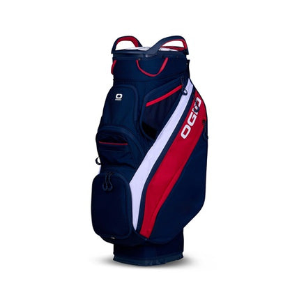 An image of OGIO Silencer CART Bag (Red/White/Blue) on a white background