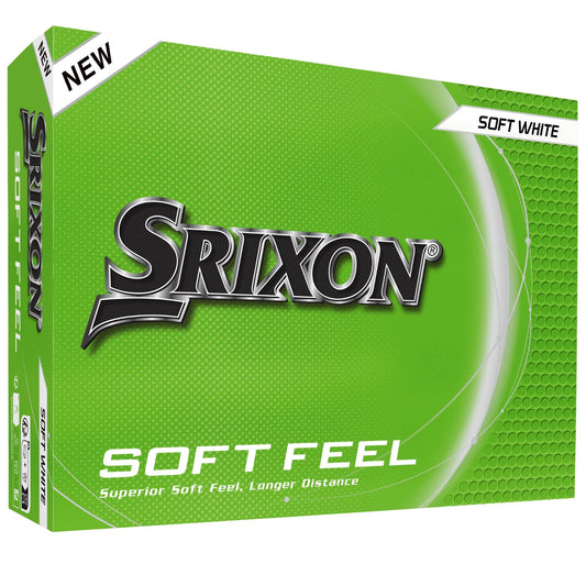 Srixon Soft Feel Balls, White