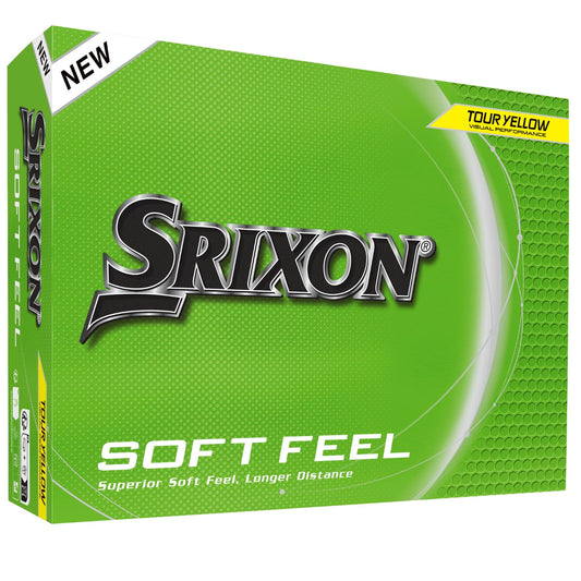 Srixon Soft Feel Balls, Tour Yellow