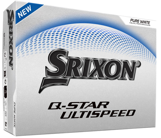 Srixon Q-Star Ultispeed Balls, White