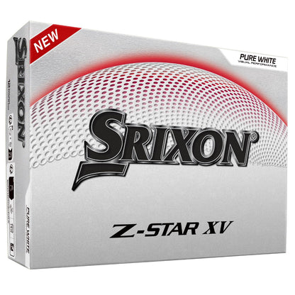Srixon Z-Star XV Balls, Z-Star XV 9, White
