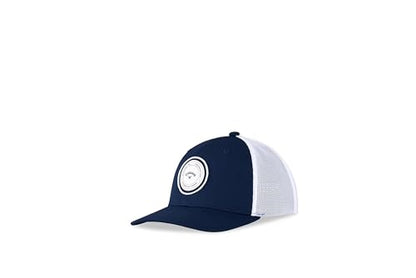 An image of Callaway Playing Through Trucker Hat - Navy on a white background