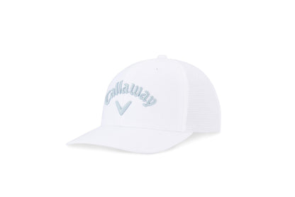 An image of Callaway Performance Pro Hat - White / Surf Spray on a white background