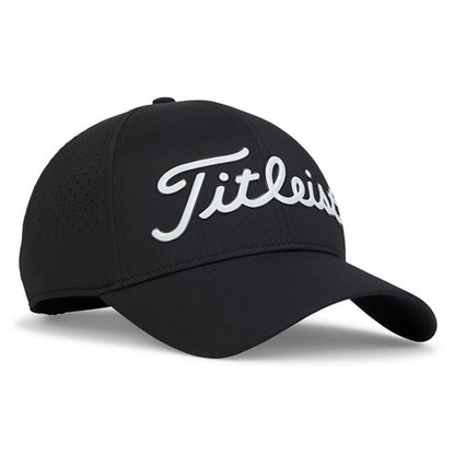 An image of Titleist Players Tech Black/White on a white background