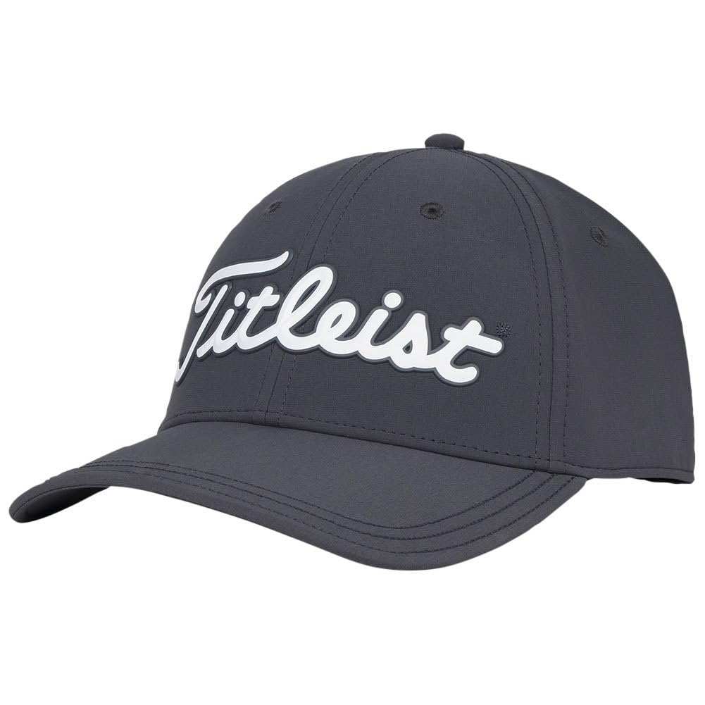 An image of Titleist Players Ball Marker Hat Charcoal/White One Size Fits Most on a white background