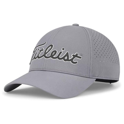 An image of Titleist Players Tech Hat Grey/White One Size Fits Most on a white background