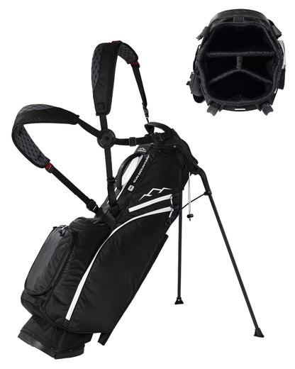 An image of Sun Mountain E-2.5 Lite Black-White on a white background
