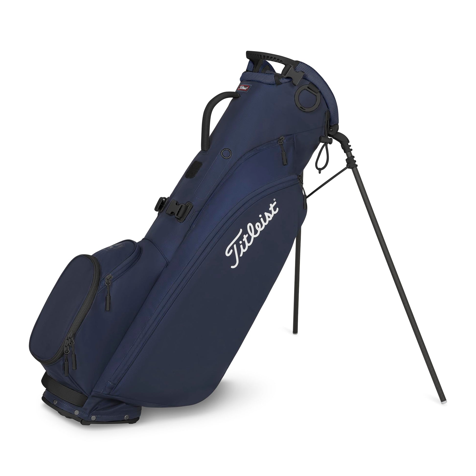 An image of Titleist Players 4 Carbon Stand Bag - Navy on a white background