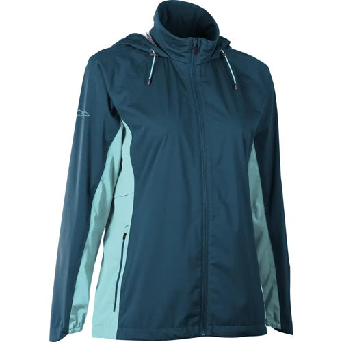 An image of Sun Mountain Women's Tour Series+ Jacket - Spr-Aq Xl on a white background