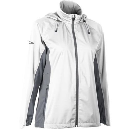 An image of Sun Mountain Women's Tour Series+ Jacket - Wh-Cd Xl on a white background