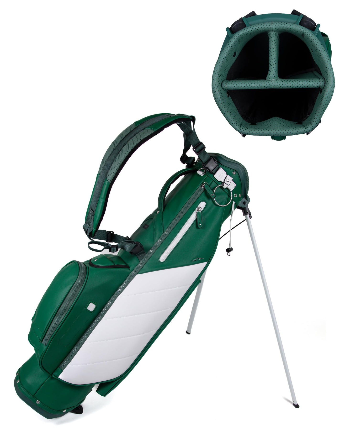 An image of Sun Mountain Matchplay Swift Grn Jkt-Wht-Frwy on a white background