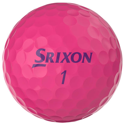 Srixon Soft Feel Lady Golf Balls - Pink - Dozen