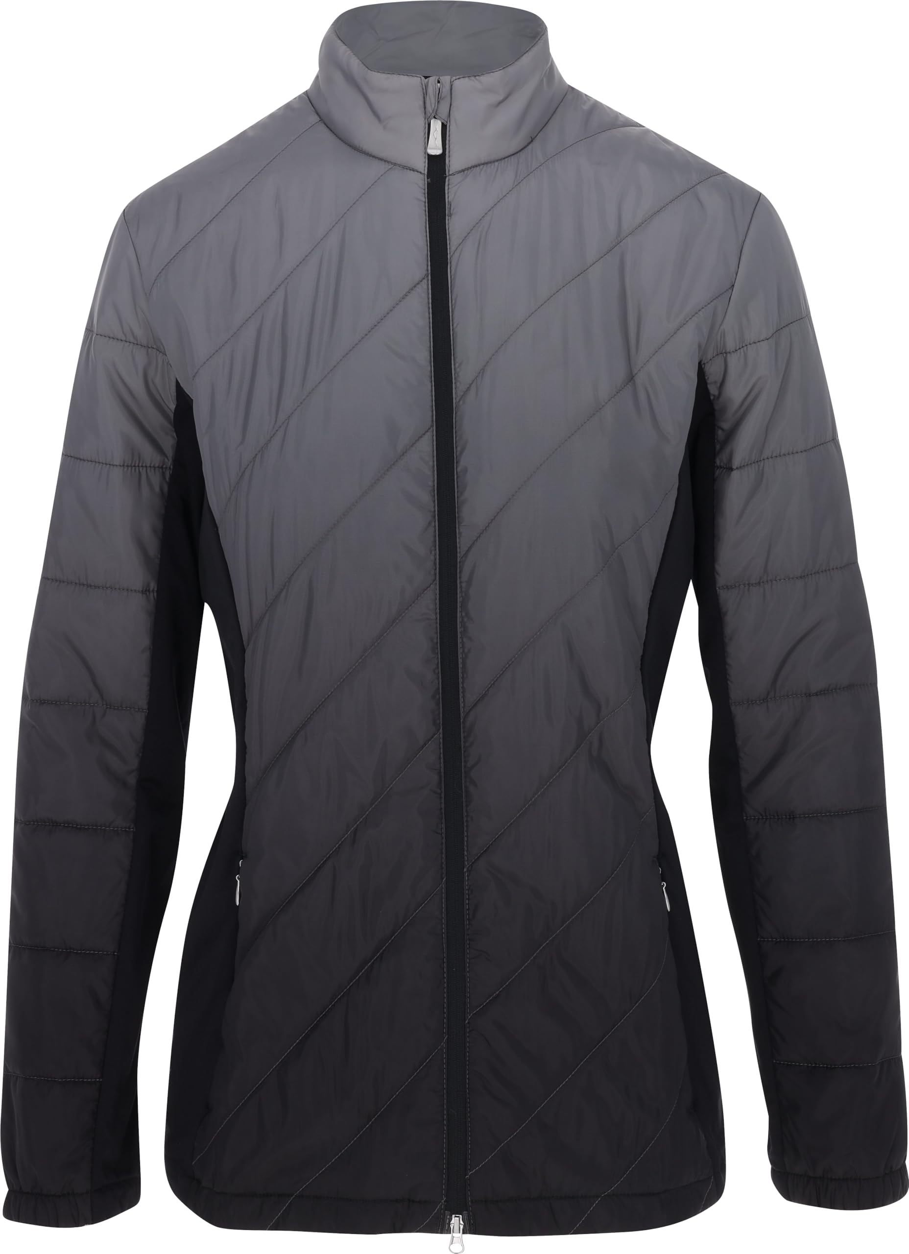 An image of Sun Mountain Women's Gradient Jacket - Sky S on a white background