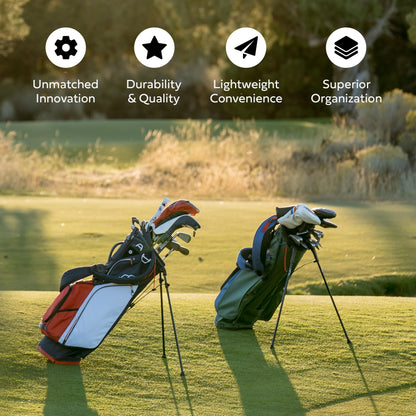 Ad image of Sun Mountain golf product features