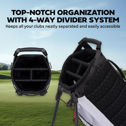 Ad image of Sun Mountain golf product features
