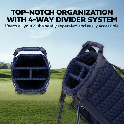 Ad image of Sun Mountain golf product features