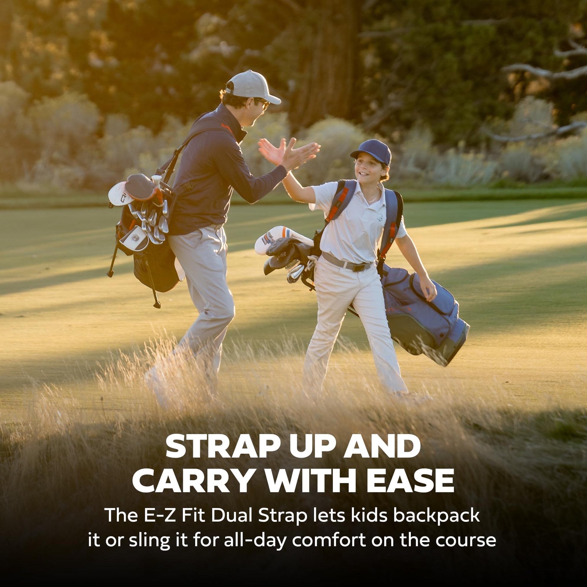 Ad image of Sun Mountain golf product features