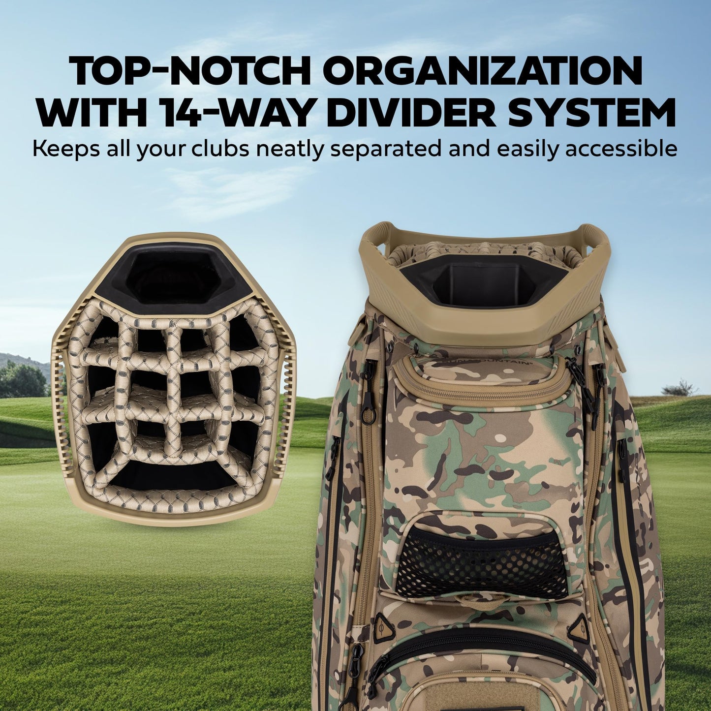 Sun Mountain C130 Sync Sand Camo