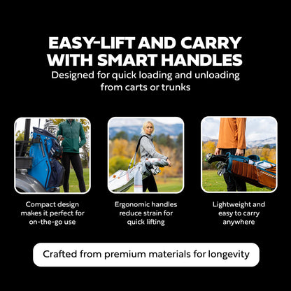 Ad image of Sun Mountain golf product features