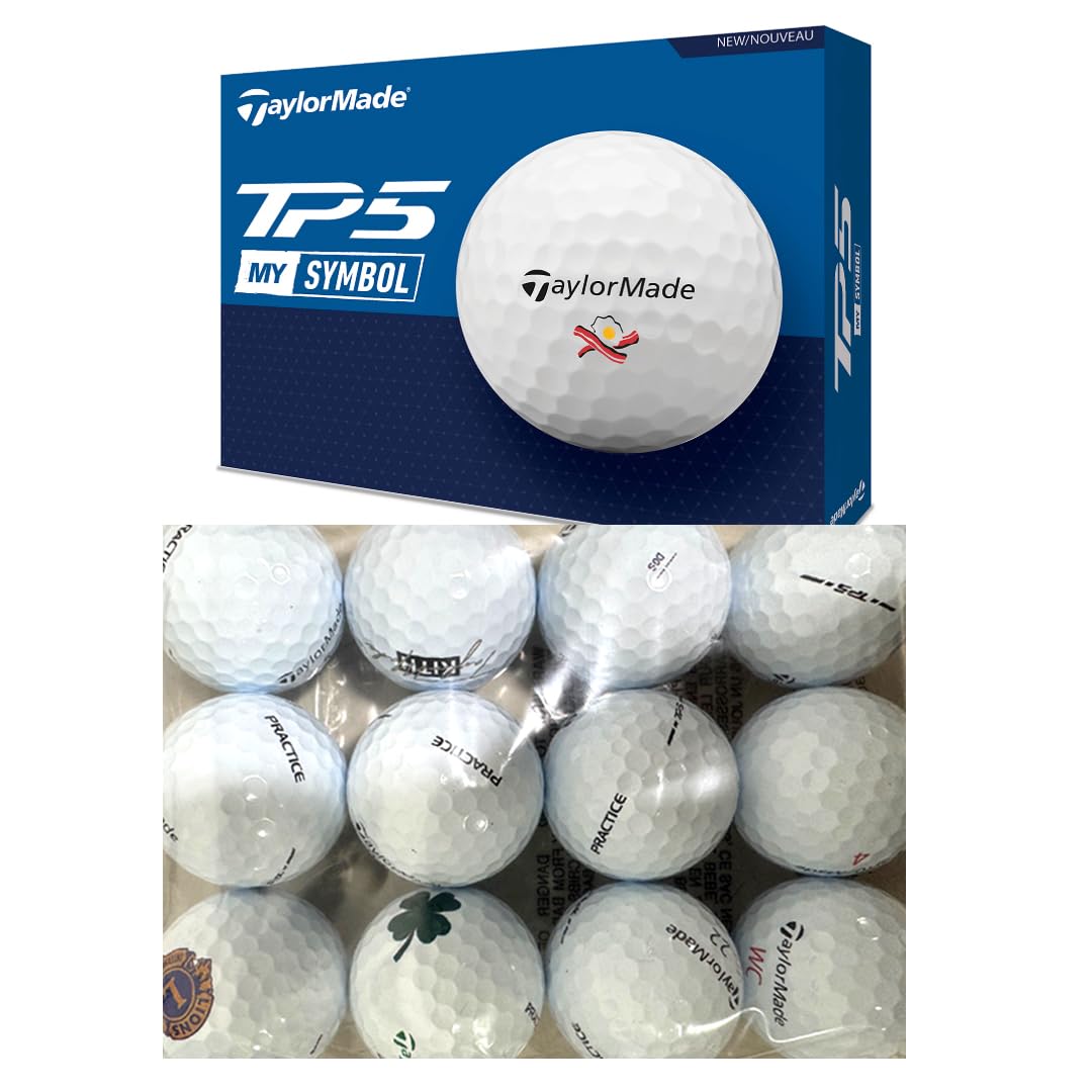 An image of Tp5 Mysymbol / Logo Over Run Practice - 2 Dozen on a white background