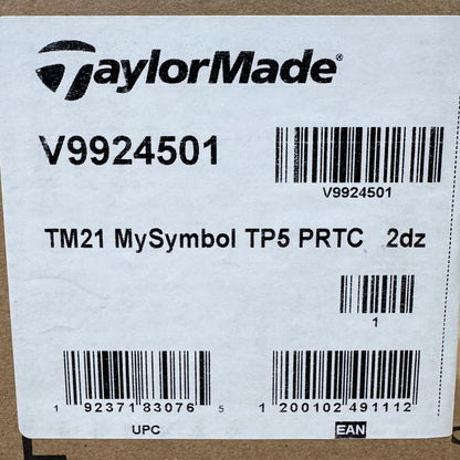 An image of Tp5 Mysymbol / Logo Over Run Practice - 2 Dozen on a white background