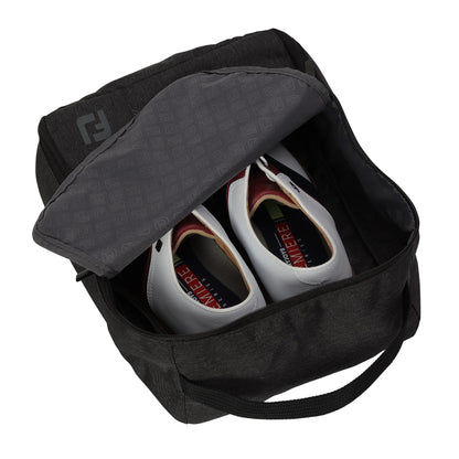 An image of Fj Shoe Bag - Charcoal on a white background
