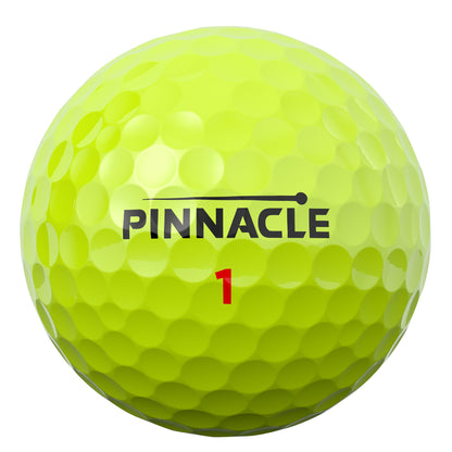 Pinnacle Distance Golf Balls - Yellow - 15 Ball Pack