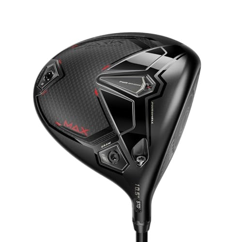 Product image of a Cobra golf driver on a white background