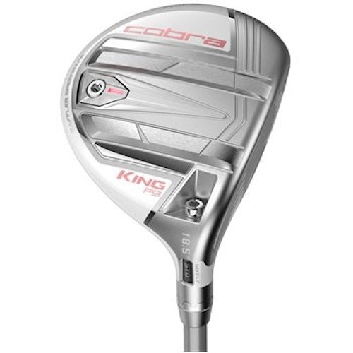 Golf club head with 'Cobra' branding on a white background