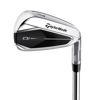Product image of a TaylorMade golf iron on a white background