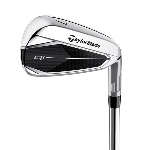Product image of a TaylorMade golf iron on a white background