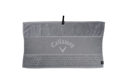 Gray Callaway towel on a white background