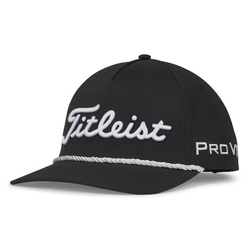 Product image of a Titleist Tour Rope hat on a white background
