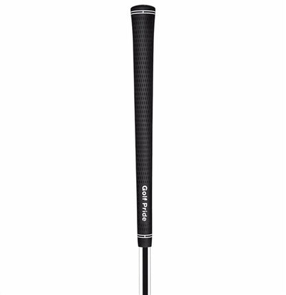 An image of Golf Pride Tour Velvet Grip - Black - Midsize on a white background