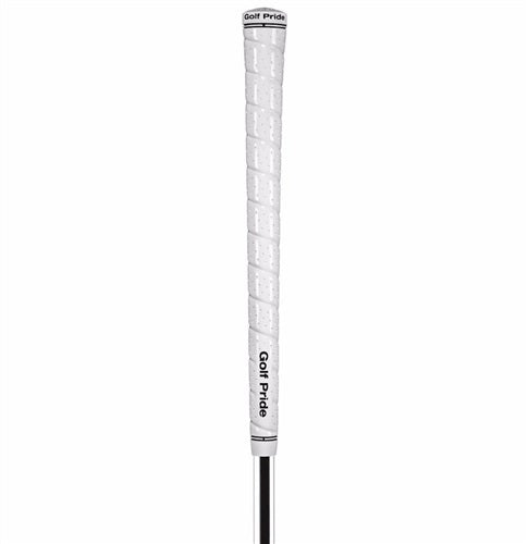 An image of Golf Pride Tour Wrap 2G Grip - White - Standard on a white background