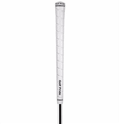 An image of Golf Pride Tour Wrap 2G Grip - White - Standard on a white background