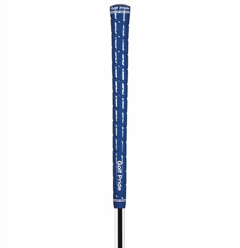 An image of Golf Pride Tour Wrap 2G Grip - Blue - Standard on a white background