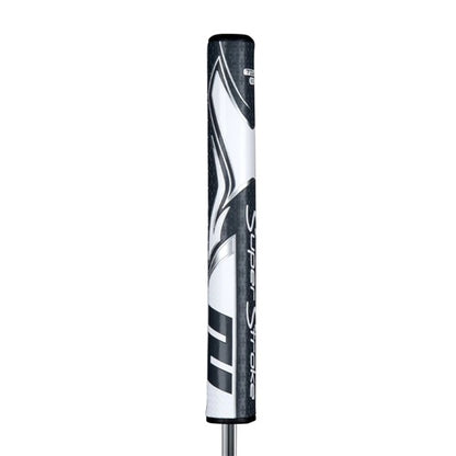 An image of SuperStroke Zenergy Tour 3.0 Putter Grip - Grey/Wht on a white background