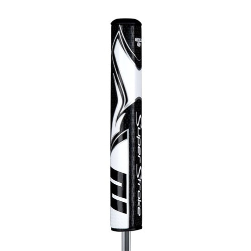 An image of SuperStroke Zenergy Tour 5.0 Putter Grip - Blk/Wht on a white background