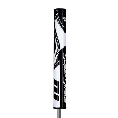 An image of SuperStroke Zenergy Tour 3.0 Putter Grip - Blk/Wht on a white background