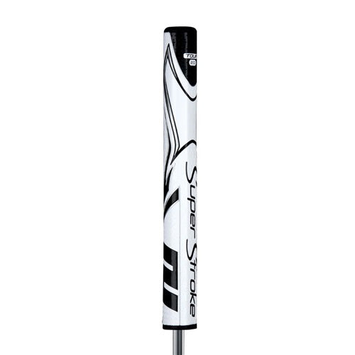An image of SuperStroke Zenergy Tour 2.0 Putter Grip - Wht/Blk on a white background