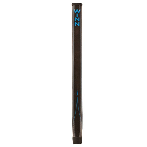 An image of Winn Counter Balance Putter Grip - 15" - Black/Blue on a white background