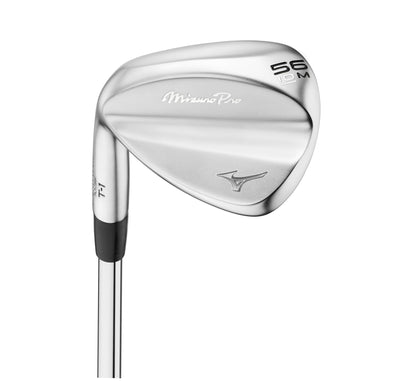 An image of Mizuno Pro T1 Wedge - White Satin - 50/08 - LH on a white background