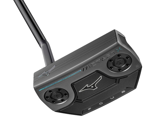 Product image of Mizuno golf putter on a white background
