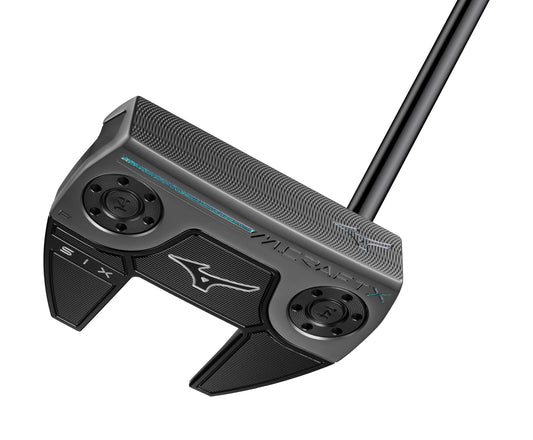 Product image of Mizuno golf putter on a white background