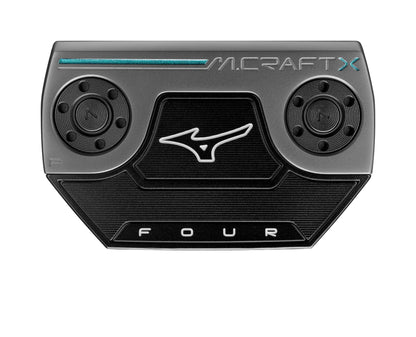 Product image of Mizuno golf putter on a white background